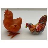 Misc. Vintage Chicken Collectibles Including Salt & Peppers And More