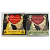 Vintage Record For Operetta "De Ungarische Hochzeit" (The Hungarian Wedding) On The Telefunken Label In Original Box