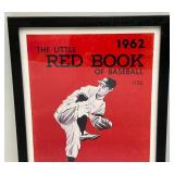 Baseball Framed Print And Vintage Hardwood Brand No. 100 C Official Softball