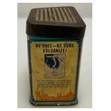 Vintage Collectibles Including Camel Vulcanizing Patches, Gold Medal Beverage Bottle and More