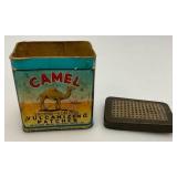 Vintage Collectibles Including Camel Vulcanizing Patches, Gold Medal Beverage Bottle and More