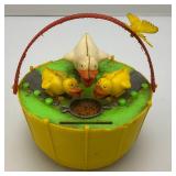 Very Old Plastic Bobbing Chicken Bank (Missing Rubber Plug)