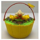 Very Old Plastic Bobbing Chicken Bank (Missing Rubber Plug)