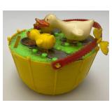 Very Old Plastic Bobbing Chicken Bank (Missing Rubber Plug)