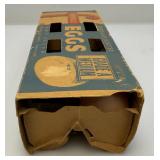 Vintage Miniature Egg Crate And Farmdale Egg Carton