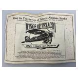 Vintage Die-Cast Collectible Wings Of TEXACO 1929 Lockheed Air Express 1st In The Series (NIB)