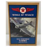 Vintage Die-Cast Collectible Wings Of TEXACO 1932 Northrop GAMMA 2nd In The Series (NIB)