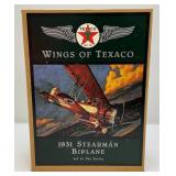 Vintage Die-Cast Collectible Wings Of TEXACO 1931 Starman Biplane 3rd In The Series (NIB)