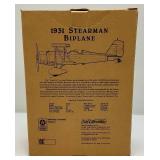 Vintage Die-Cast Collectible Wings Of TEXACO 1931 Starman Biplane 3rd In The Series (NIB)