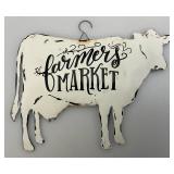 Misc. Vintage Wall Hanging Metal Signs, Cut-Outs And More