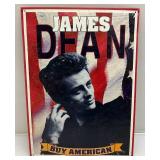 Misc. Vintage Tin Signs Including The Three Stoogies, James Dean And More