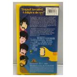 Vintage BEATLES Yellow Submarine VHS In Original Case