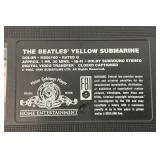 Vintage BEATLES Yellow Submarine VHS In Original Case