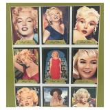 Framed Behind Glass Marilyn Monroe Trading Cards