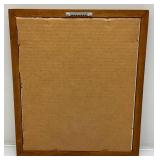 Framed Behind Glass Marilyn Monroe Trading Cards