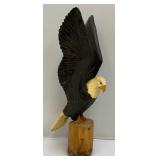 Miscl Vintage Hand Carved Wooden Items And More