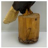 Miscl Vintage Hand Carved Wooden Items And More