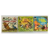 Misc. Vintage Kids 45 Albums Including Walt Disney, The Wizard Of OZ And More