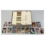 9" x 11" Box Of Misc. Unsorted Baseball Cards
