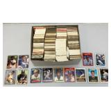 9" x 11" Box Of Misc. Unsorted Baseball Cards