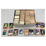 9" x 11" Box Of Misc. Unsorted Baseball Cards
