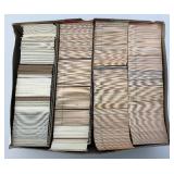 9" x 11" Box Of Misc. Unsorted Baseball Cards