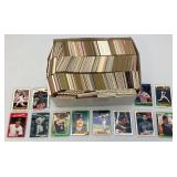 9" x 11" Box Of Misc. Unsorted Baseball Cards