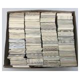 9" x 11" Box Of Misc. Unsorted Football Cards