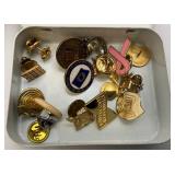 Plastic Jewelry Box With Misc. Costume Jewelry, Marilyn Monroe  And More