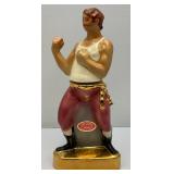 Vintage Collectible Ezra Brooks Boxer Decanter (Empty)
