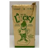 Mr. Lucky Leprechaun Musical Decanter In Original Box