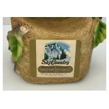 Vintage Collectible Ski Country Oriole Decanter (One Wing Repasired)