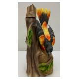 Vintage Collectible Ski Country Oriole Decanter (One Wing Repasired)