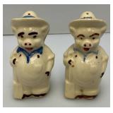 Vintage Shawnee Salt & Pepper Shakers And Creamer