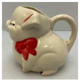 Vintage Shawnee Salt & Pepper Shakers And Creamer