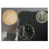 1971 The Decimal Coinage Of Great Britain And Northern Ireland (Uncirculated) Set