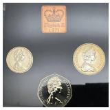 1971 The Decimal Coinage Of Great Britain And Northern Ireland (Uncirculated) Set