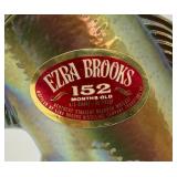 Vintage Ezra Brooks Trout Decanter 11 1/4"