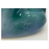 Vintage Ezra Brooks Trout Decanter 11 1/4"