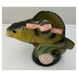 Vintage JIM BEAM Collectible Perch Decanter 9"