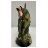 Vintage JIM BEAM Collectible Perch Decanter 9"