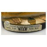 Vintage JIM BEAM Collectible Walleye Decanter 9"