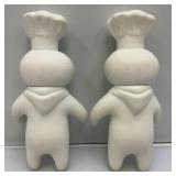 Two Collectible Vintage Pillsbury Dough Boys