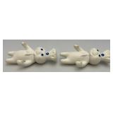Two Collectible Vintage Pillsbury Dough Boys
