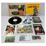 Misc. Collectible Paper Items Including Autographed JETT Williams Items And More (Easyrider Record Cover Only No Album)