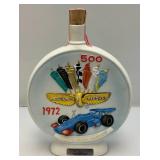 1972 Jim Beam Indianapolis 500 Commemorative Collectors Decanter In Original Box