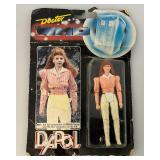 1987 Dapol Brand (DOCTOR WHO)  Mel Figure (New Old Stock) Package Shows Wear