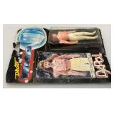 1987 Dapol Brand (DOCTOR WHO)  Mel Figure (New Old Stock) Package Shows Wear