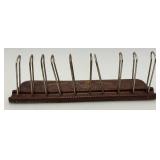 Vintage Hopalong Cassidy Mens Tie Rack 3 1/2" x 11 1/2"