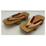 Vintage Japanese Geta Wooden Shoes